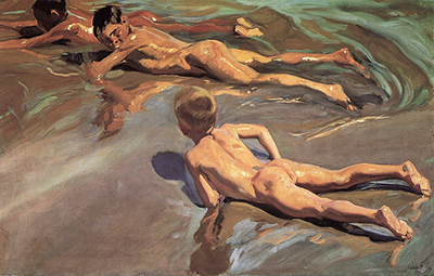 Children on the Beach Joaquin Sorolla